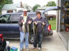 Tom Foster left, Ryan Gray with the Laker catch-o-the-day.