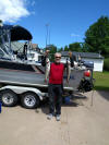 Caton Forest Roberts with Lake Trout